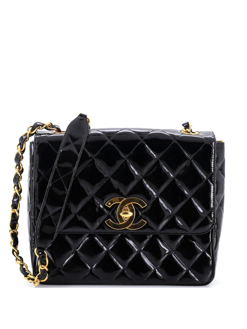 Chanel Vintage Square Cc Flap Bag #259181C29B